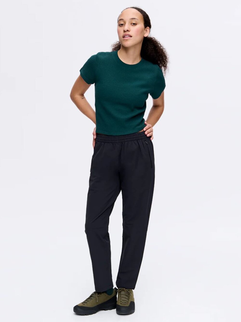 Outdoor Voices RecTrek 26" Pants in Black medium